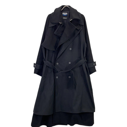 MAISON SPECIAL メゾンスペシャル 11252161202 ﾚｲﾔｰﾘﾝｸﾞﾀﾞﾌﾞﾙﾌﾞﾚｽﾃｯﾄﾞﾌﾟﾗｲﾑｵｰﾊﾞｰｺｰﾄ コート 01