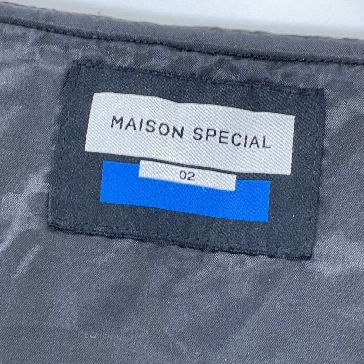 MAISON SPECIAL MAISON SPECIAL 11252211504 PRIME OVER 牛仔拼接外星人连帽夹克