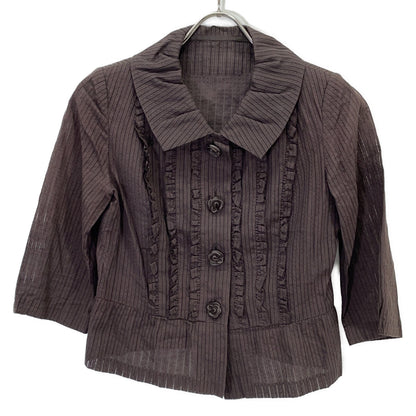 KOJI WATANABE STYLE KOJI WATANABE STYLE 棕色条纹套装 9