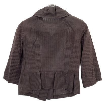 KOJI WATANABE STYLE Brown Striped Setup Suit 9