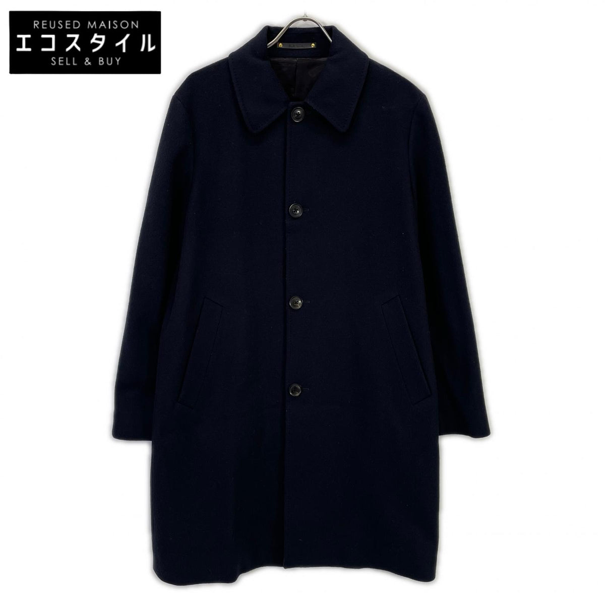 PaulSmith ポールスミス 【美品】PF-MV-66052 Cashmere-blend single-breasted Coat