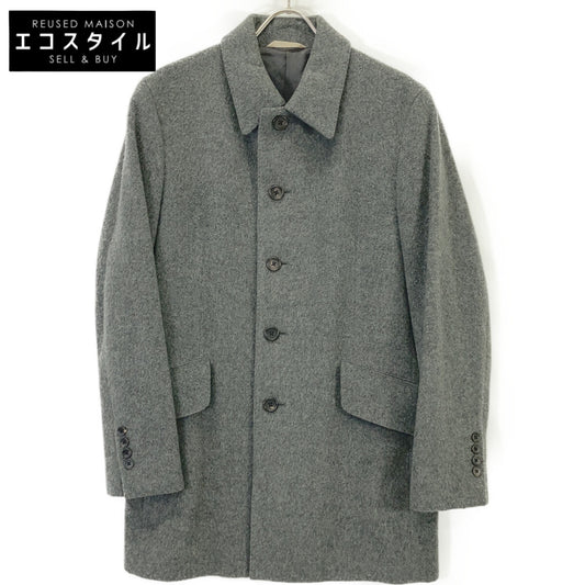 Paul Smith Collection 244220 Gray Wool Chester Coat L