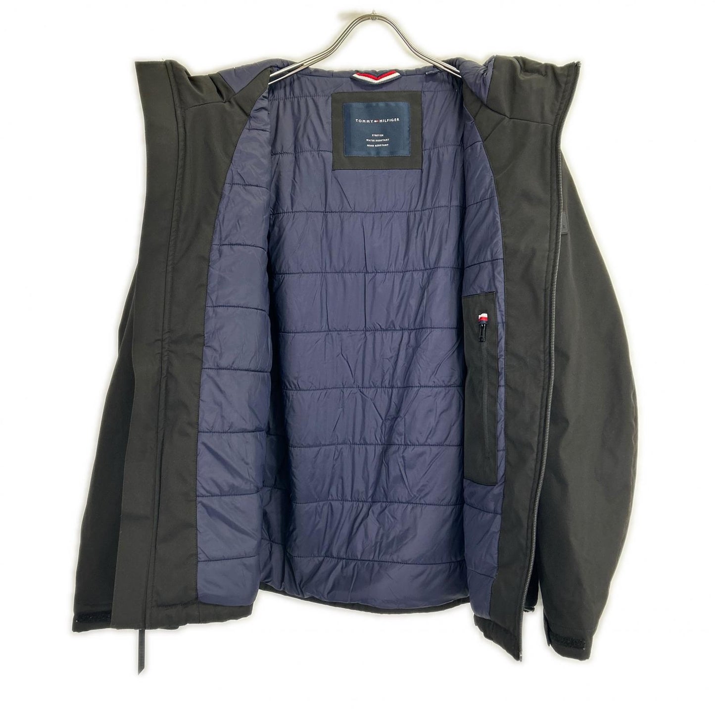 TOMMY HILFIGER 汤米·希尔费格 1522351 黑色 加厚棉服 登山外套 上衣 S