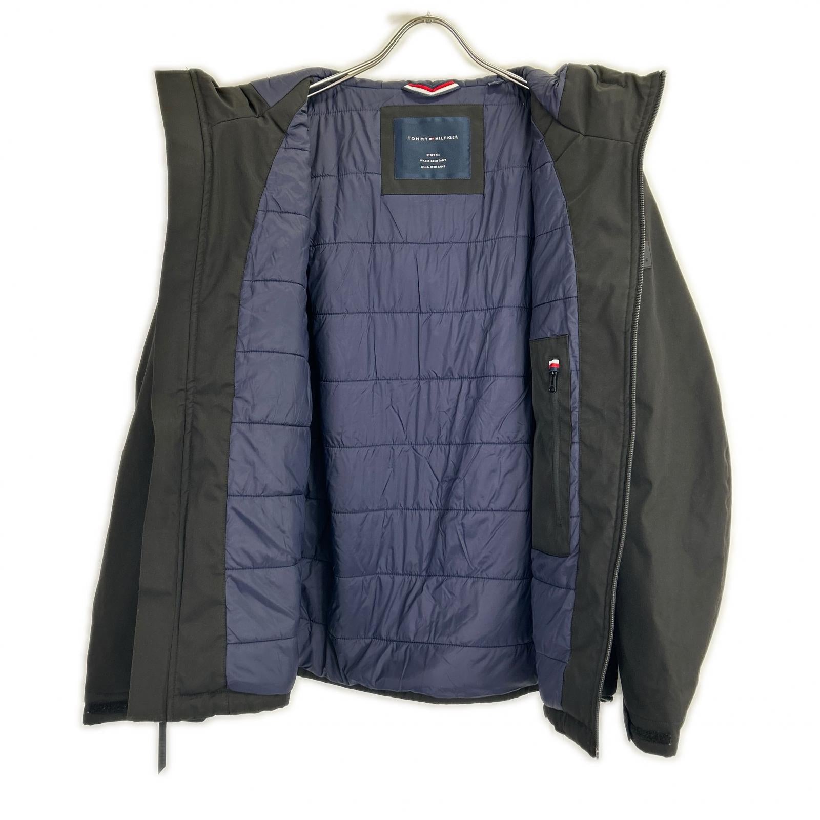 TOMMY HILFIGER 汤米·希尔费格 1522351 黑色 加厚棉服 登山外套 上衣 S