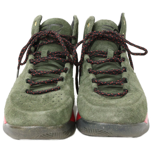 1296617-330 Curry 1 Lux Mid Suede Downtown Green シューズ 27 メンズ