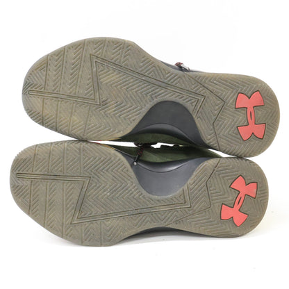 1296617-330 Curry 1 Lux Mid Suede Downtown Green 男士运动鞋 27