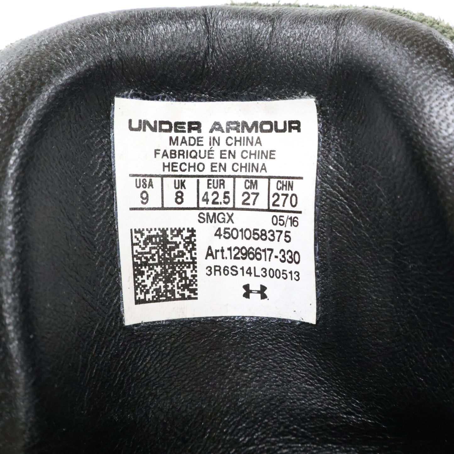 1296617-330 Curry 1 Lux Mid Suede Downtown Green 男士运动鞋 27
