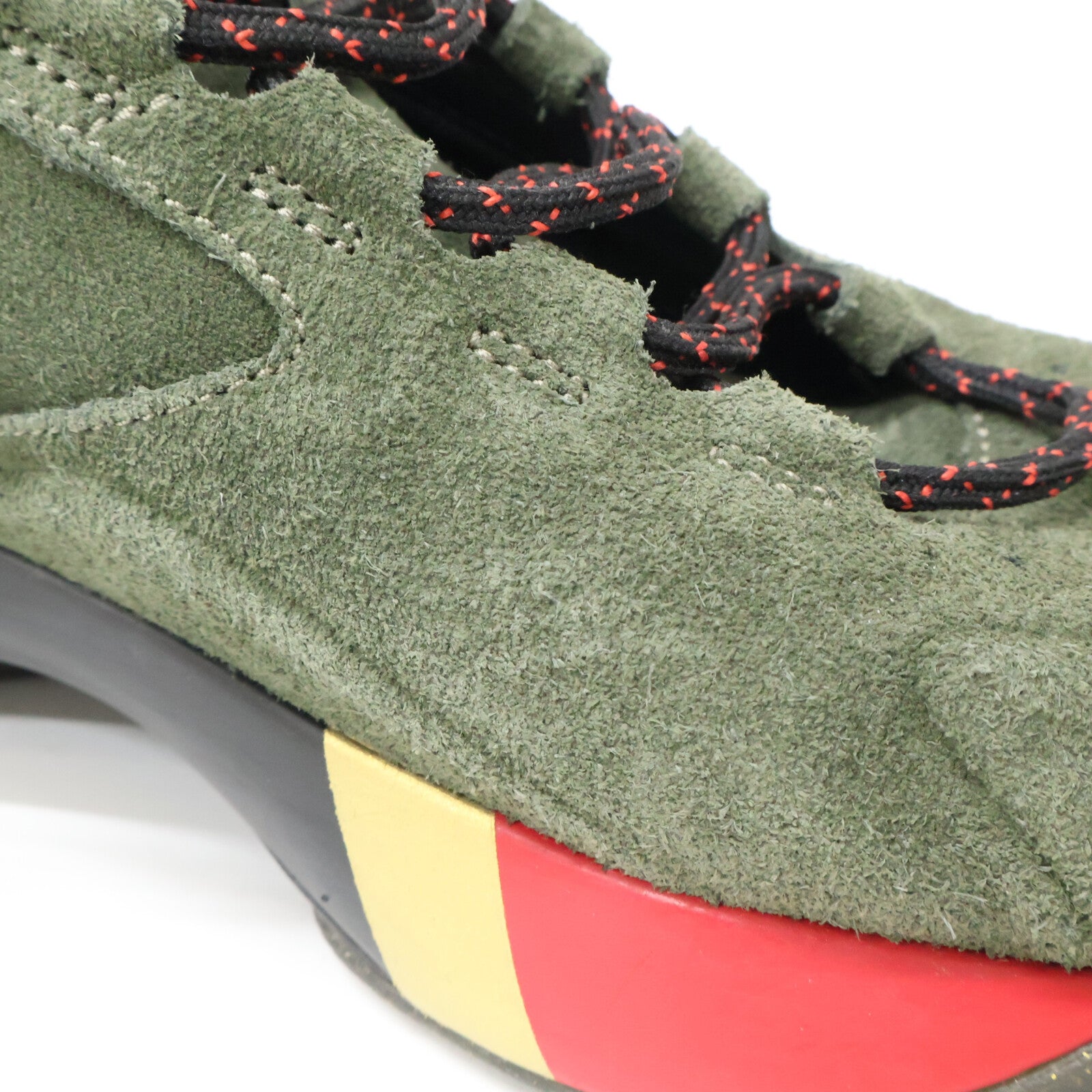1296617-330 Curry 1 Lux Mid Suede Downtown Green 男士运动鞋 27