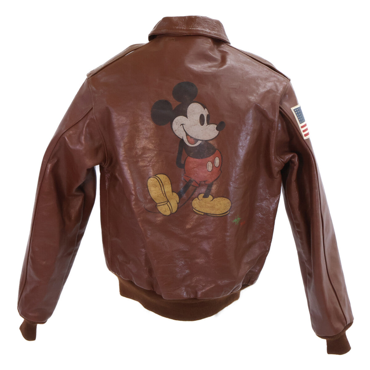 TOYS McCOY PRODUCT トイズマッコイプロダクト TMJ1704 50着限定 A-2 ラフウェア実名復刻 MICKEY MOUSE ジャケット