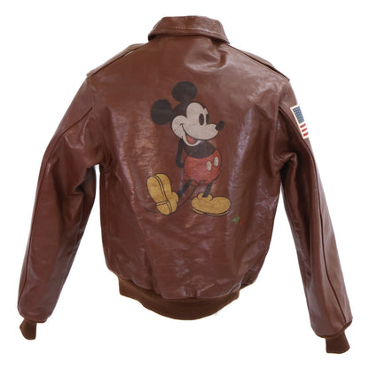 TOYS McCOY PRODUCT トイズマッコイプロダクト TMJ1704 50着限定 A-2 ラフウェア実名復刻 MICKEY MOUSE ジャケット