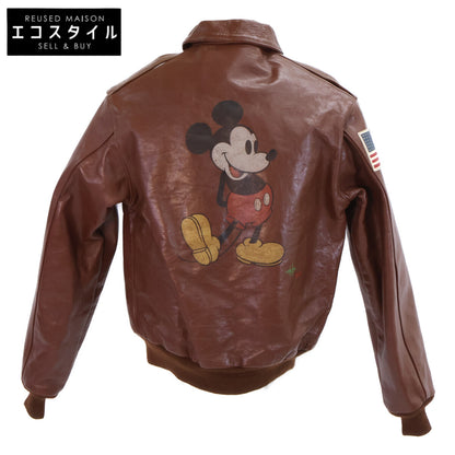 TOYS McCOY PRODUCT トイズマッコイプロダクト TMJ1704 50着限定 A-2 ラフウェア実名復刻 MICKEY MOUSE ジャケット