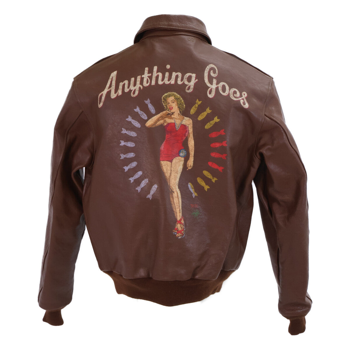 TMJ1424 Limited Edition of 70 A-2 MARILYN MONROE ANYTHING GOES Jacket Size 40 Men's