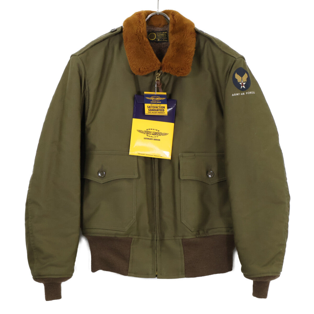 TOYS McCOY PRODUCT トイズマッコイプロダクト 【新品】TMJ1529 ROUGH WEAR実名復刻 B-10 フライトジャケット ジャケット