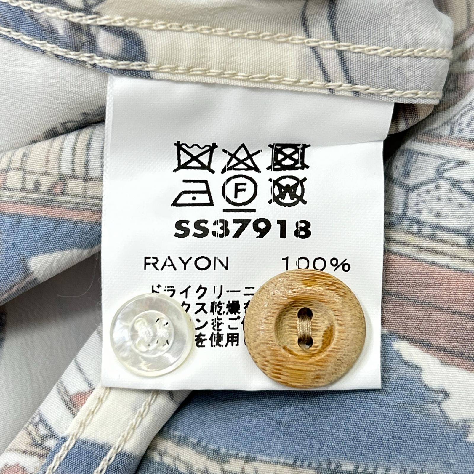 SUN SURF サンサーフ SS37918 カラー105 葛飾北斎 忠臣蔵討入 アロハシャツ トップス