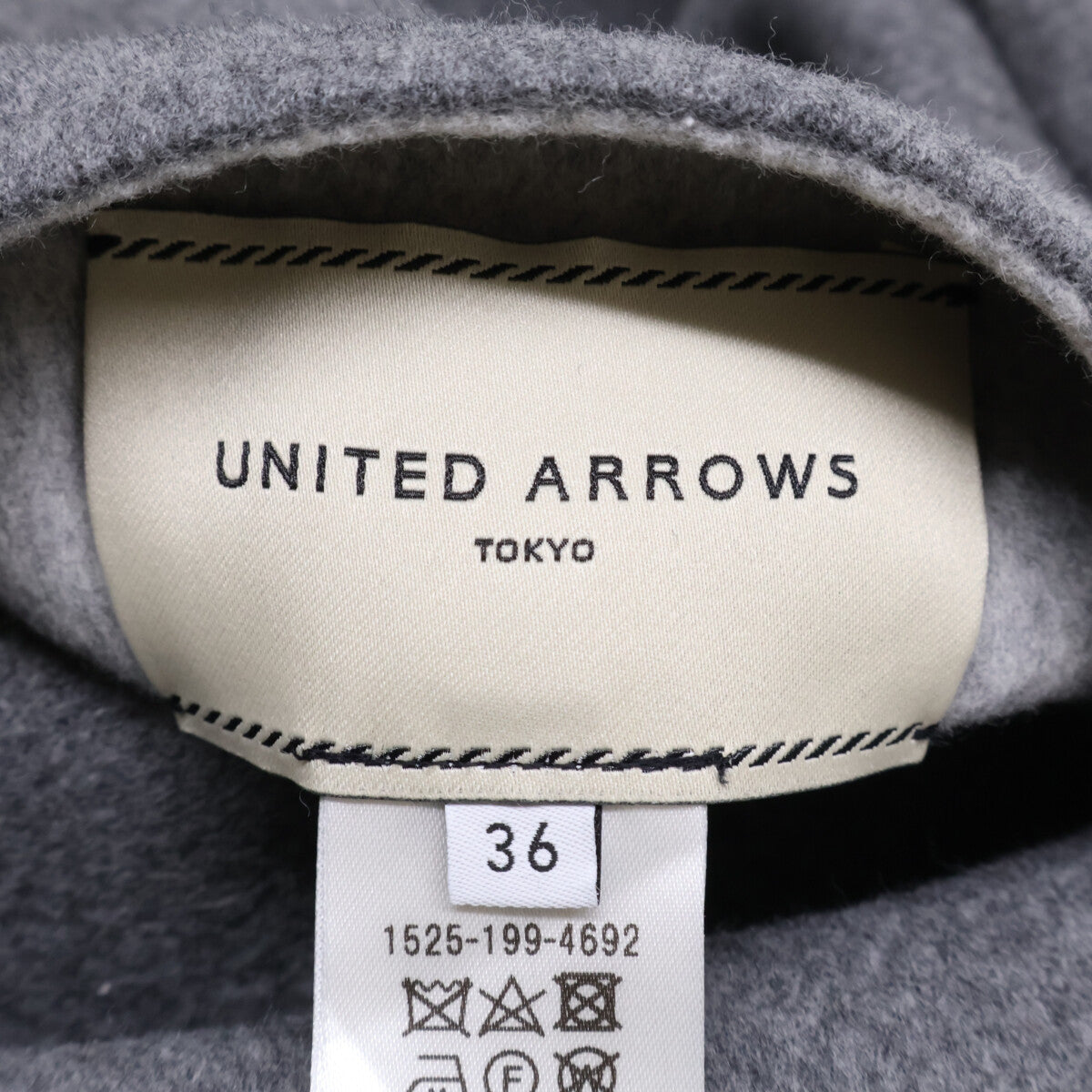 UNITED ARROWS ユナイテッドアローズ 【美品】15251994692 バイカラー リバー ケープ ジャケット