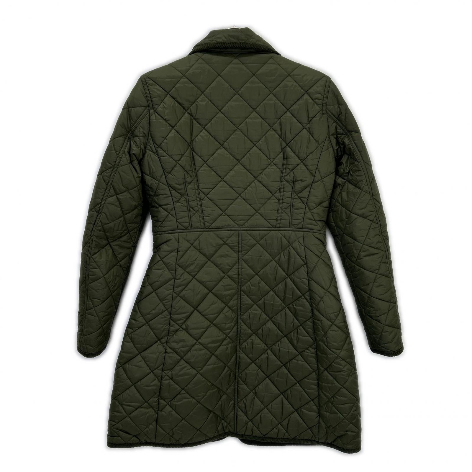 POLO RALPH LAUREN Khaki Padded Quilted Coat XS