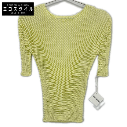 【SALE】 ISSEY MIYAKE イッセイミヤケ 25SS IM51-KN774 SPONGY プリーツ ニット カットソー トップス
