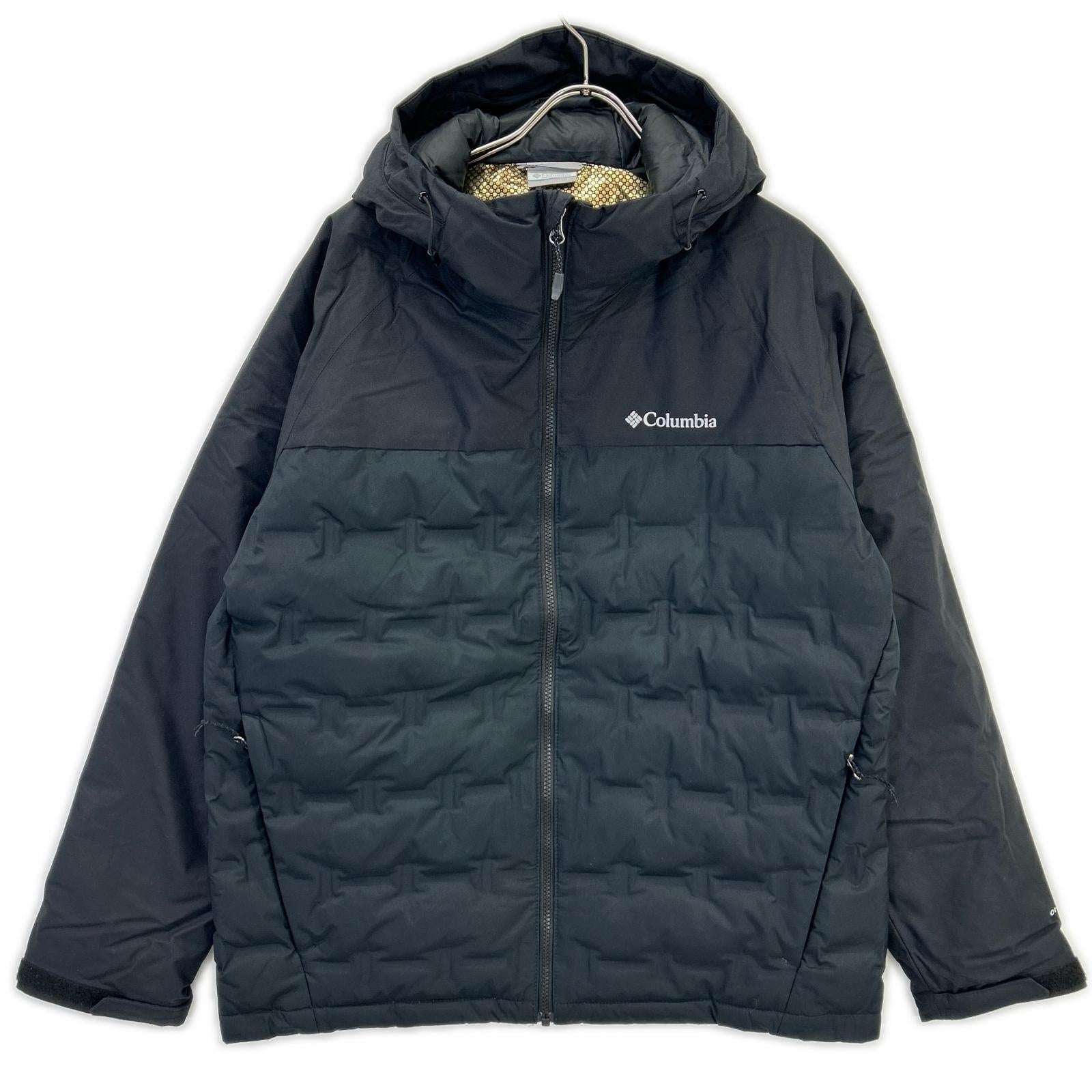 225 WE7857 BLACK GRANDTREK III DOWN HOODED JACKET Jacket XL Men's