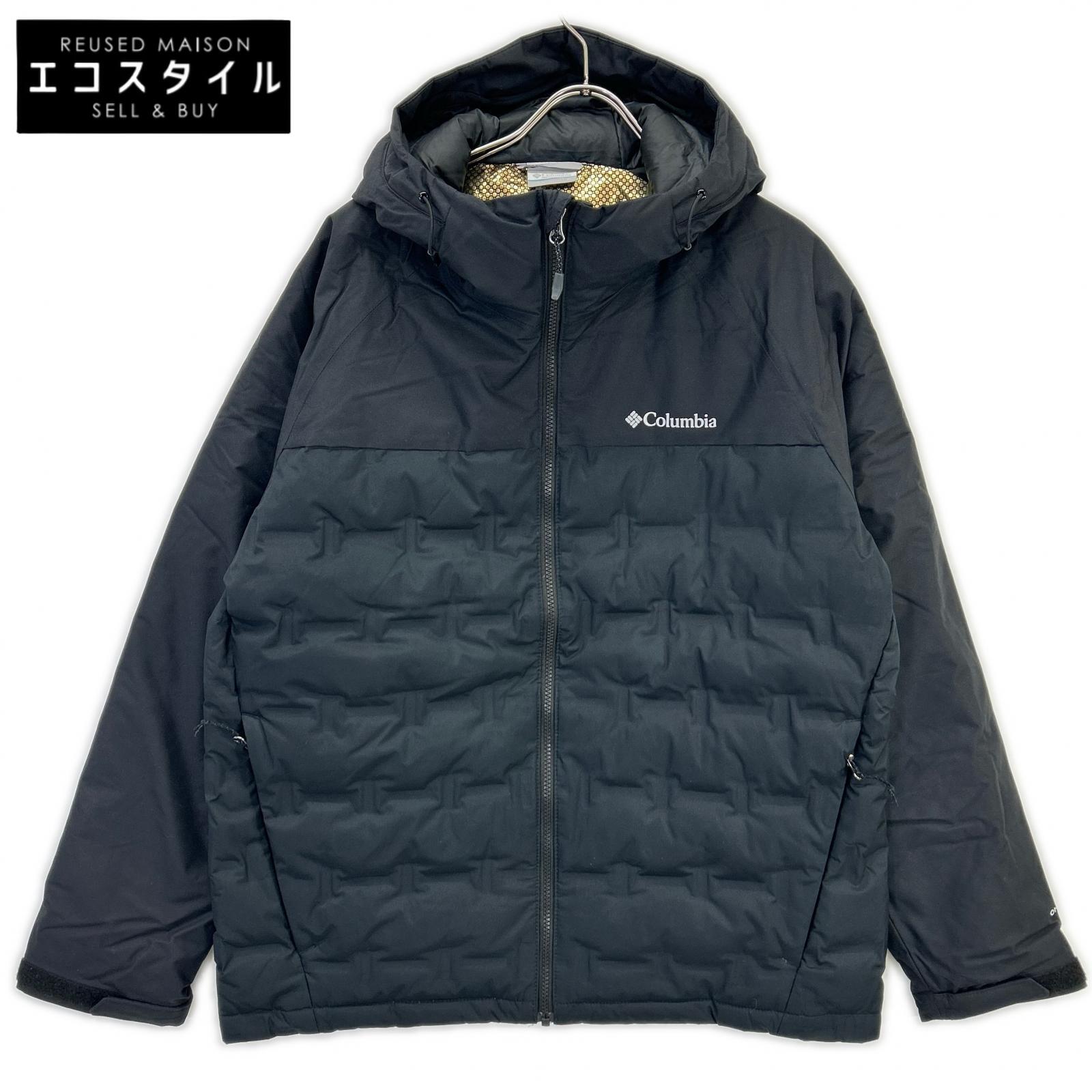 225 WE7857 BLACK GRANDTREK III DOWN HOODED JACKET Jacket XL Men's