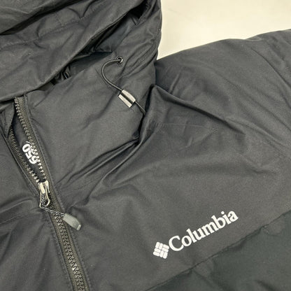 columbia Columbia 225 WE7857 black Grand Trek III down hooded jacket jacket