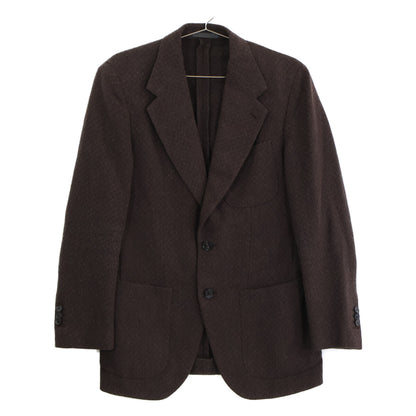 CARUSO 21-16-1777-210 BEAMS Bespoke AIDA Wool Cotton Melange Jacket