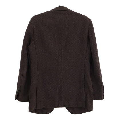 CARUSO 21-16-1777-210 BEAMS Bespoke AIDA Wool Cotton Melange Jacket