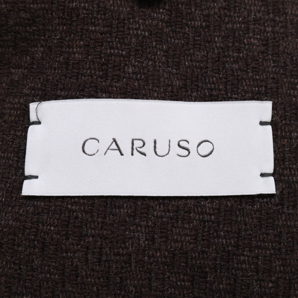 CARUSO 21-16-1777-210 BEAMS Bespoke AIDA Wool Cotton Melange Jacket