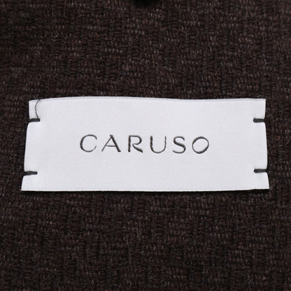 CARUSO 21-16-1777-210 BEAMS Bespoke AIDA Wool Cotton Melange Jacket