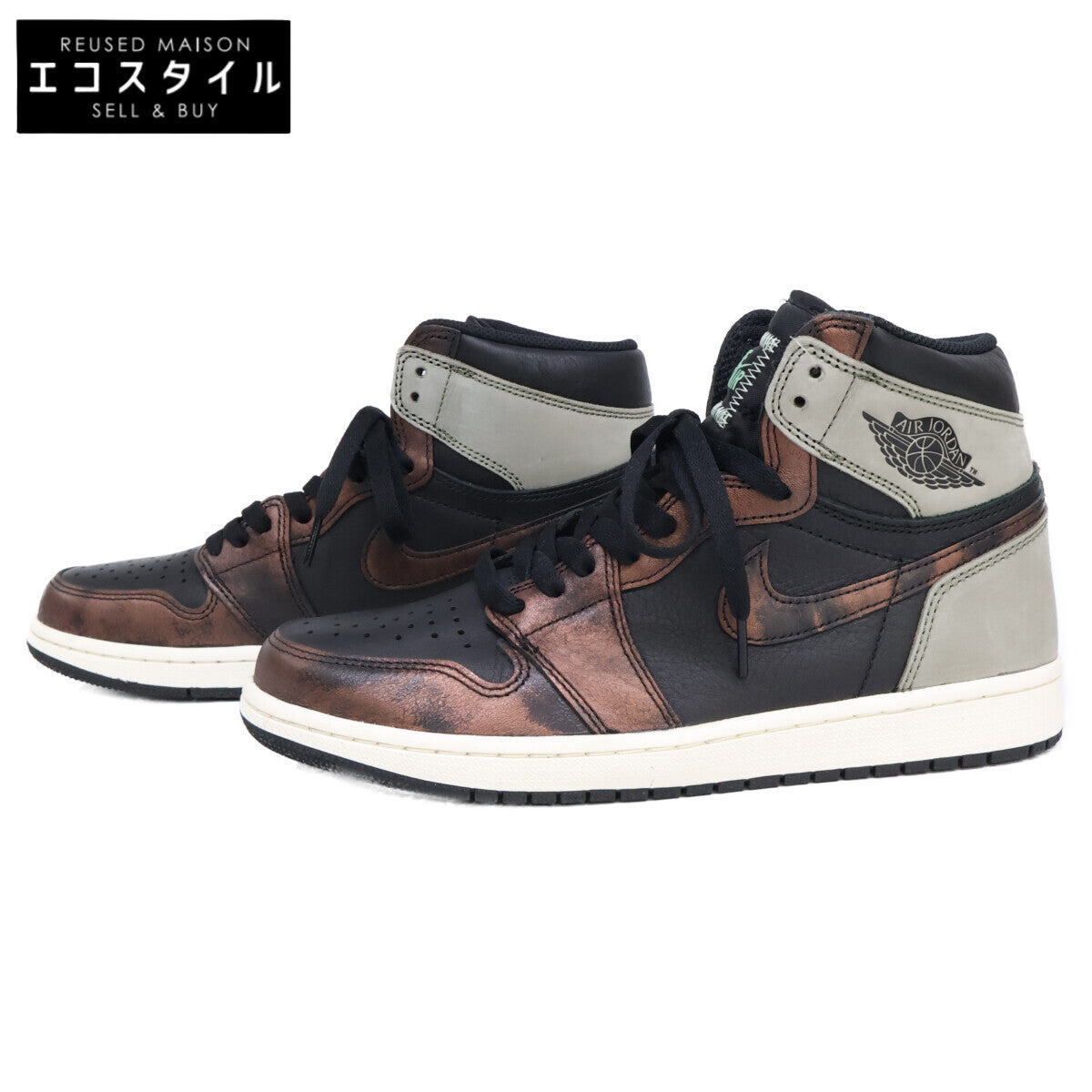 NIKE Nike [Like New] 555088-033 AIR JORDAN 1 RETRO HIGH OG Air Jordan 1 Retro High Original Sneakers Shoes