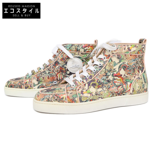Christian Louboutin 克里斯提·鲁布托 【美品】蟒蛇纹高帮运动鞋