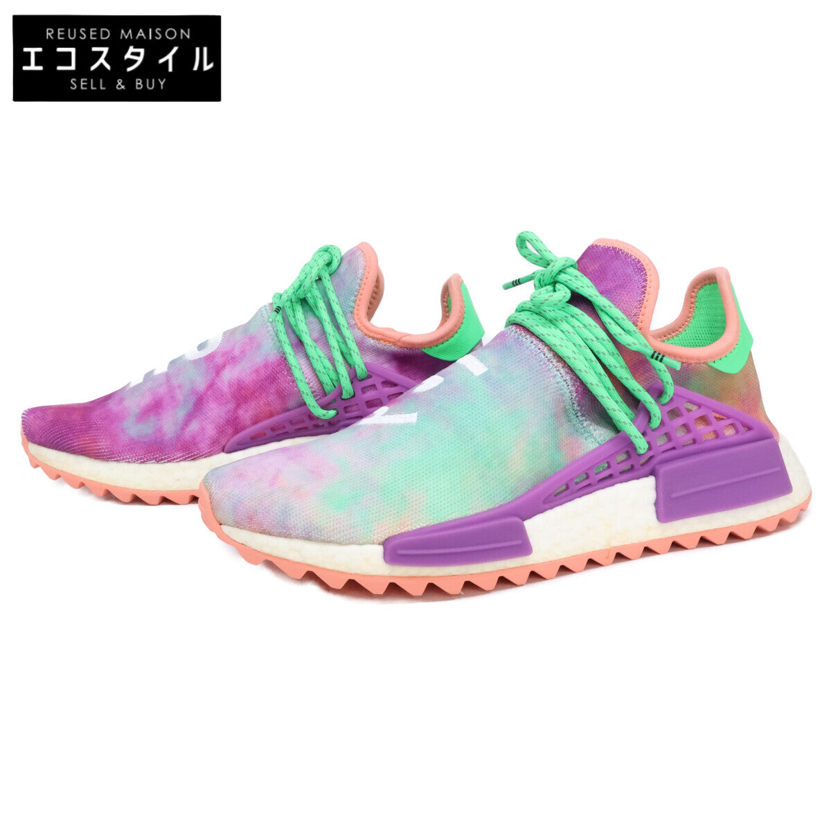adidas アディダス 【新品同様】AC7034 PW HU HOLI NMD MC ファレル・ウィリアムス ホーリー ノマド スニーカー シューズ