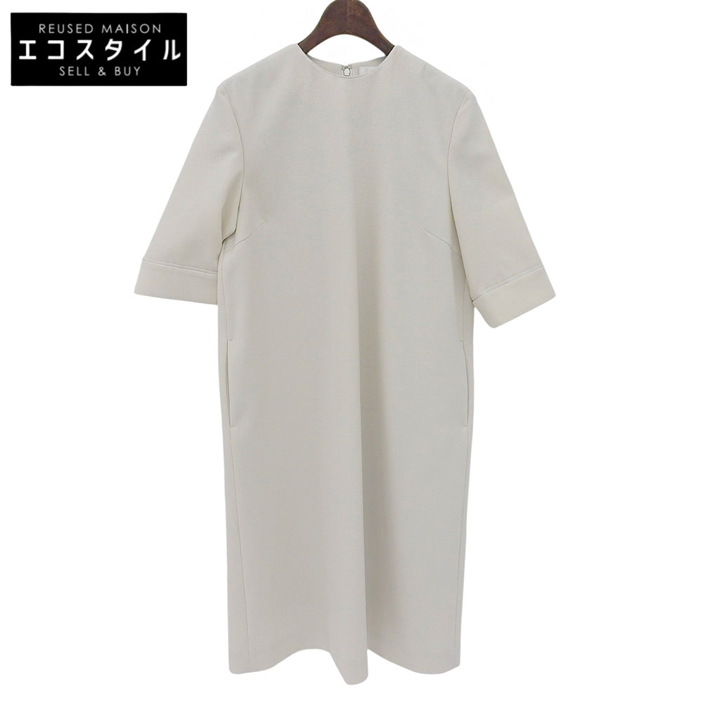 Excellent condition Dry Doublecloth I-Line Dress Women's White Size 36 25SS Dress Size 36 Women's