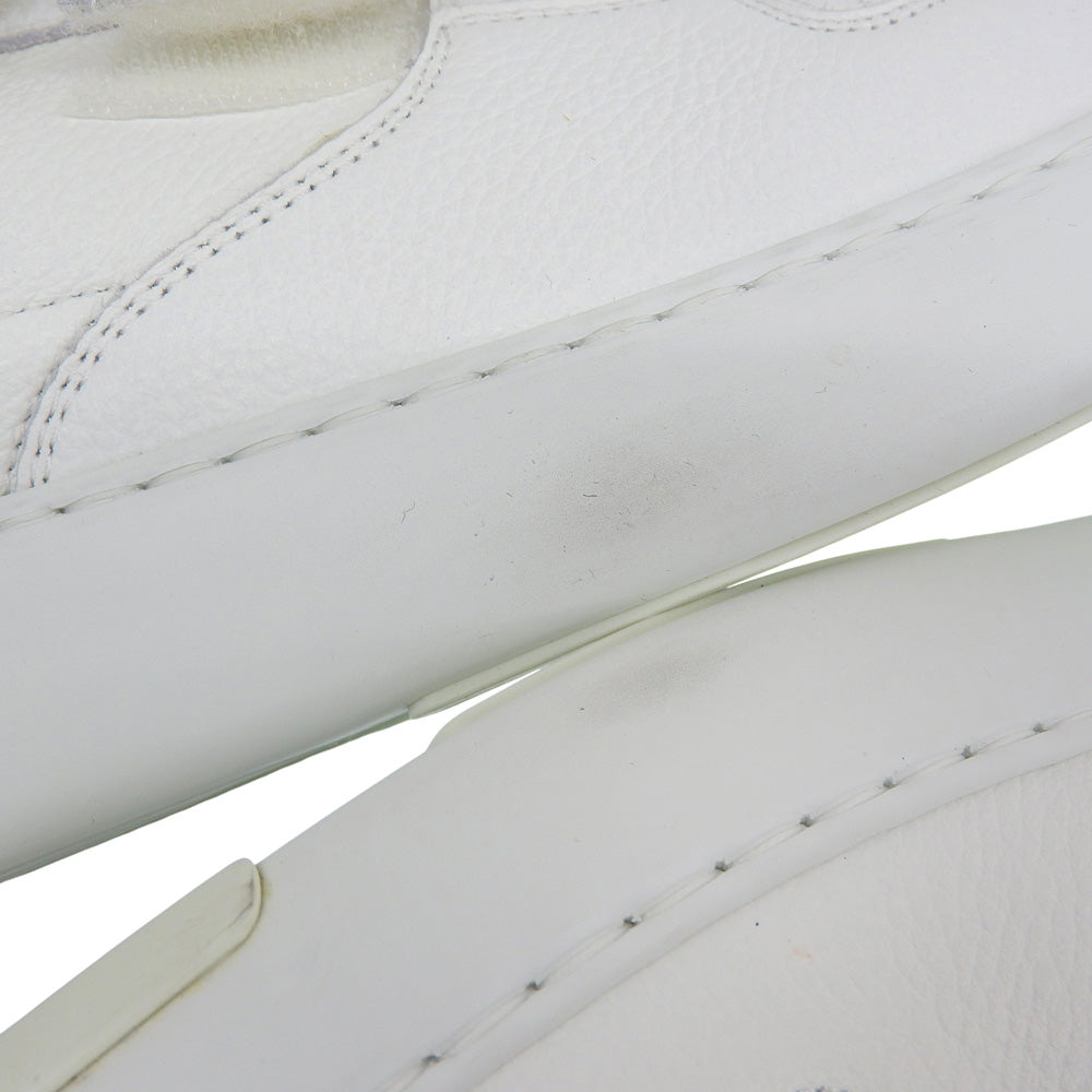 GIVENCHY ジバンシィ 美品 WING SNEAKER LOW レザー スニーカー シューズ メンズ ホワイト 45 1/2 シューズ