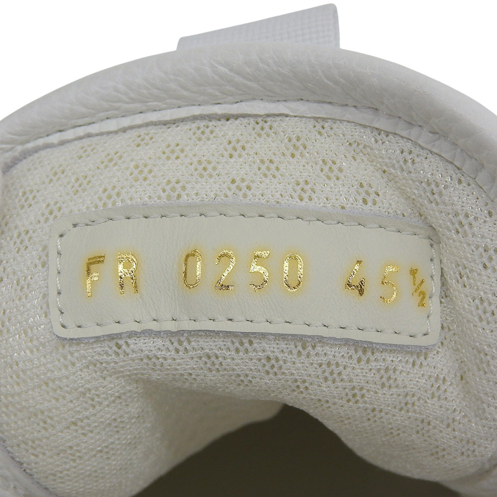 GIVENCHY ジバンシィ 美品 WING SNEAKER LOW レザー スニーカー シューズ メンズ ホワイト 45 1/2 シューズ