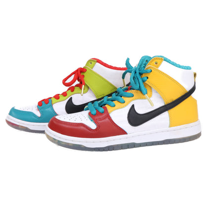NIKE ナイキ 【新品同様】DH7778-100 SB DUNK HIGH PRO QS FROSKATE ALL LOVE,NO HATE スケートボーディング ダンク ハイ プロ スニーカー シューズ