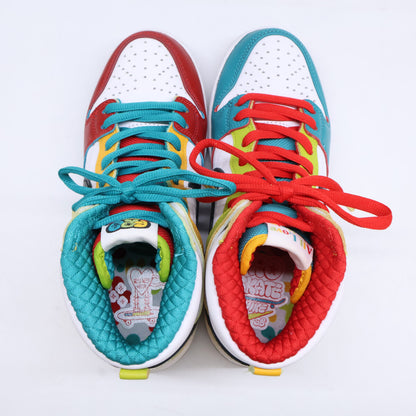 NIKE ナイキ 【新品同様】DH7778-100 SB DUNK HIGH PRO QS FROSKATE ALL LOVE,NO HATE スケートボーディング ダンク ハイ プロ スニーカー シューズ
