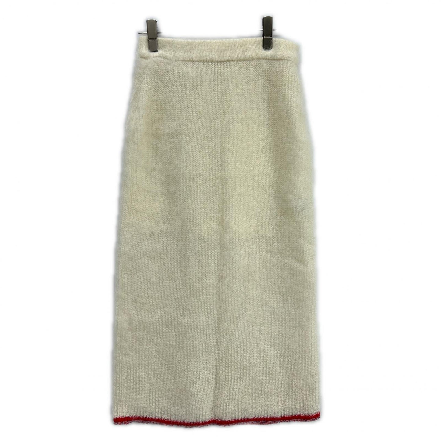 MEYAME MEY-1517 IVORY FLUFFY Skirt Skirt F