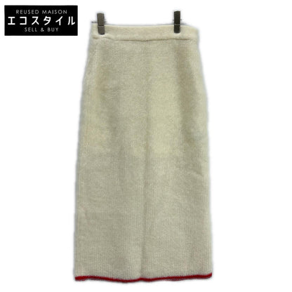 MEYAME MEY-1517 IVORY FLUFFY Skirt Skirt F