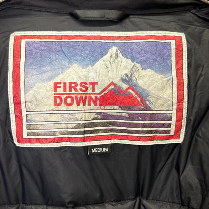 FIRST DOWN ファーストダウン 233-1536 ブラック ダウンジャケット ジャケット