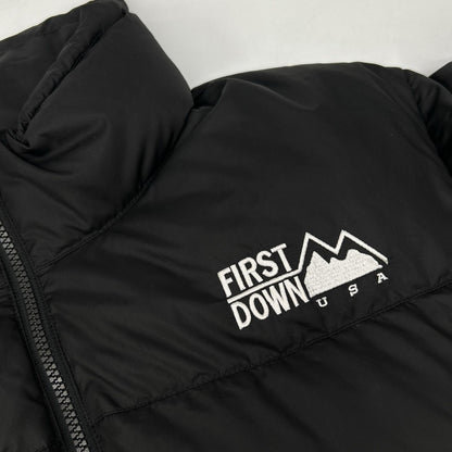 FIRST DOWN ファーストダウン 233-1536 ブラック ダウンジャケット ジャケット