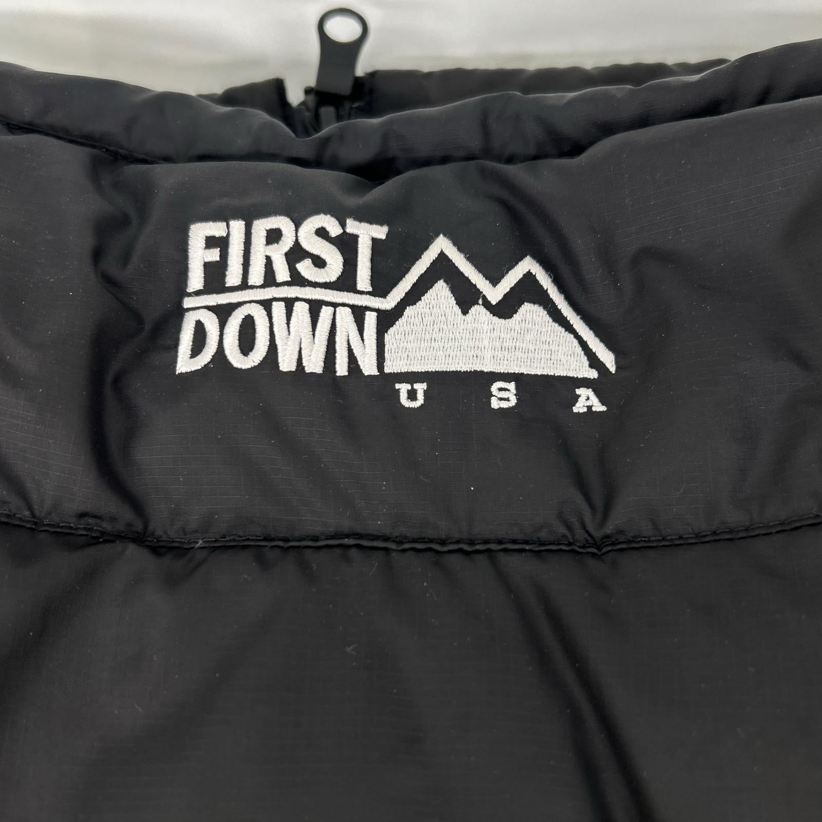 FIRST DOWN ファーストダウン 233-1536 ブラック ダウンジャケット ジャケット