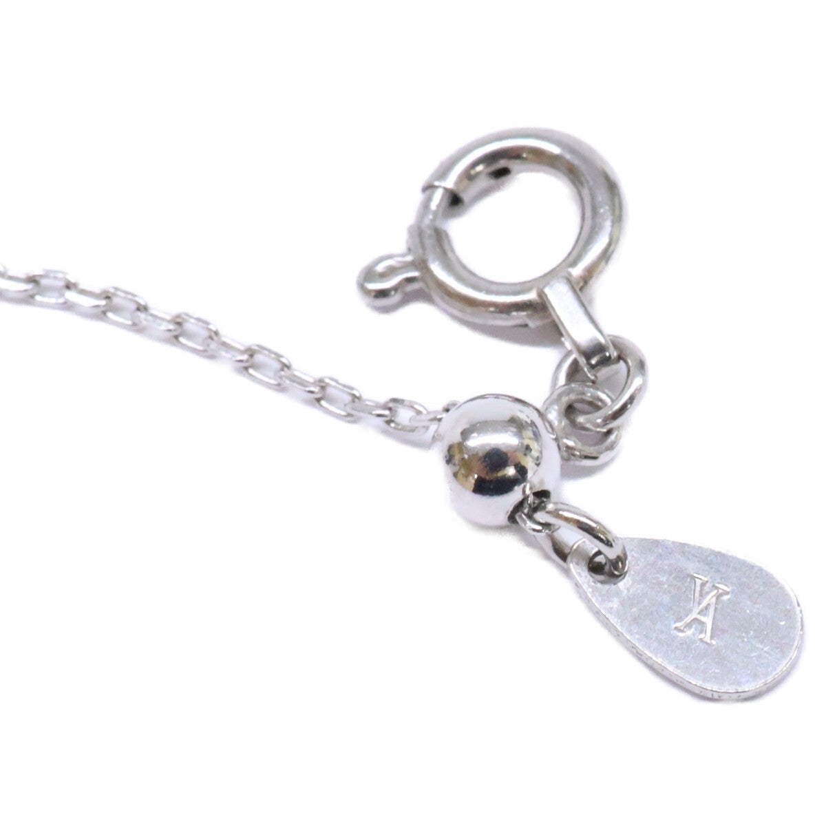 【美品】Pt850 Pt950 0.100 0.05 ダイヤモンド ネックレス レディース