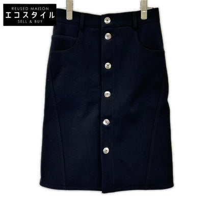 BOTTEGA VENETA Bottega Veneta 21SS 659391 Black Front Button Skirt