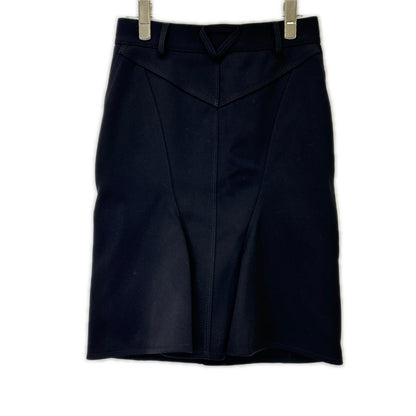 BOTTEGA VENETA Bottega Veneta 21SS 659391 Black Front Button Skirt