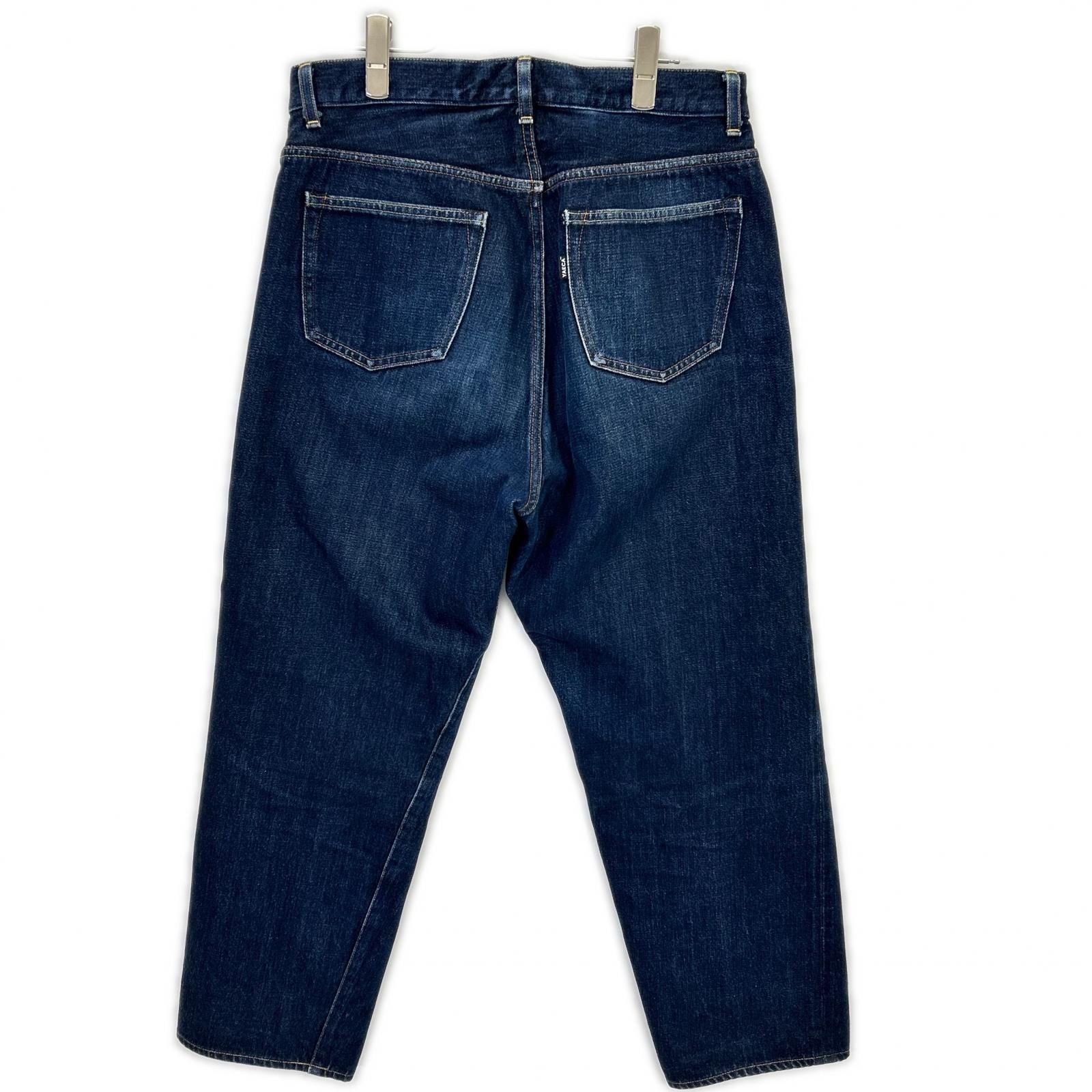 YAECA ヤエカ 13-14W ワイドストレートデニムパンツ ボトムス – style