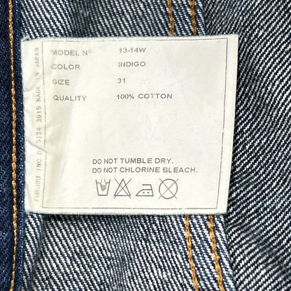YAECA ヤエカ 13-14W wide straight-leg denim pants bottoms