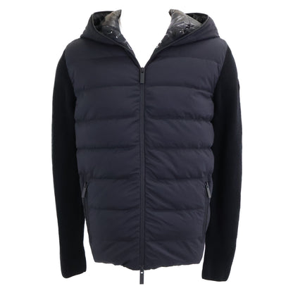 美品 CARDIGAN TRICOT 针织拼接 羽绒夹克 夹克 M 男士