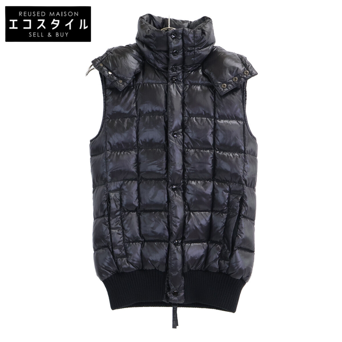 DUVETICA デュベティカ ｘAKM【美品】AD002 フード付ダウン ベスト
