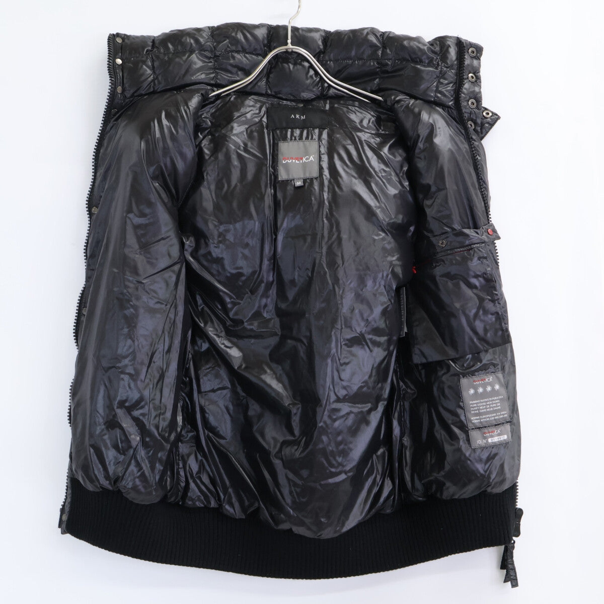 DUVETICA デュベティカ ｘAKM【美品】AD002 フード付ダウン ベスト