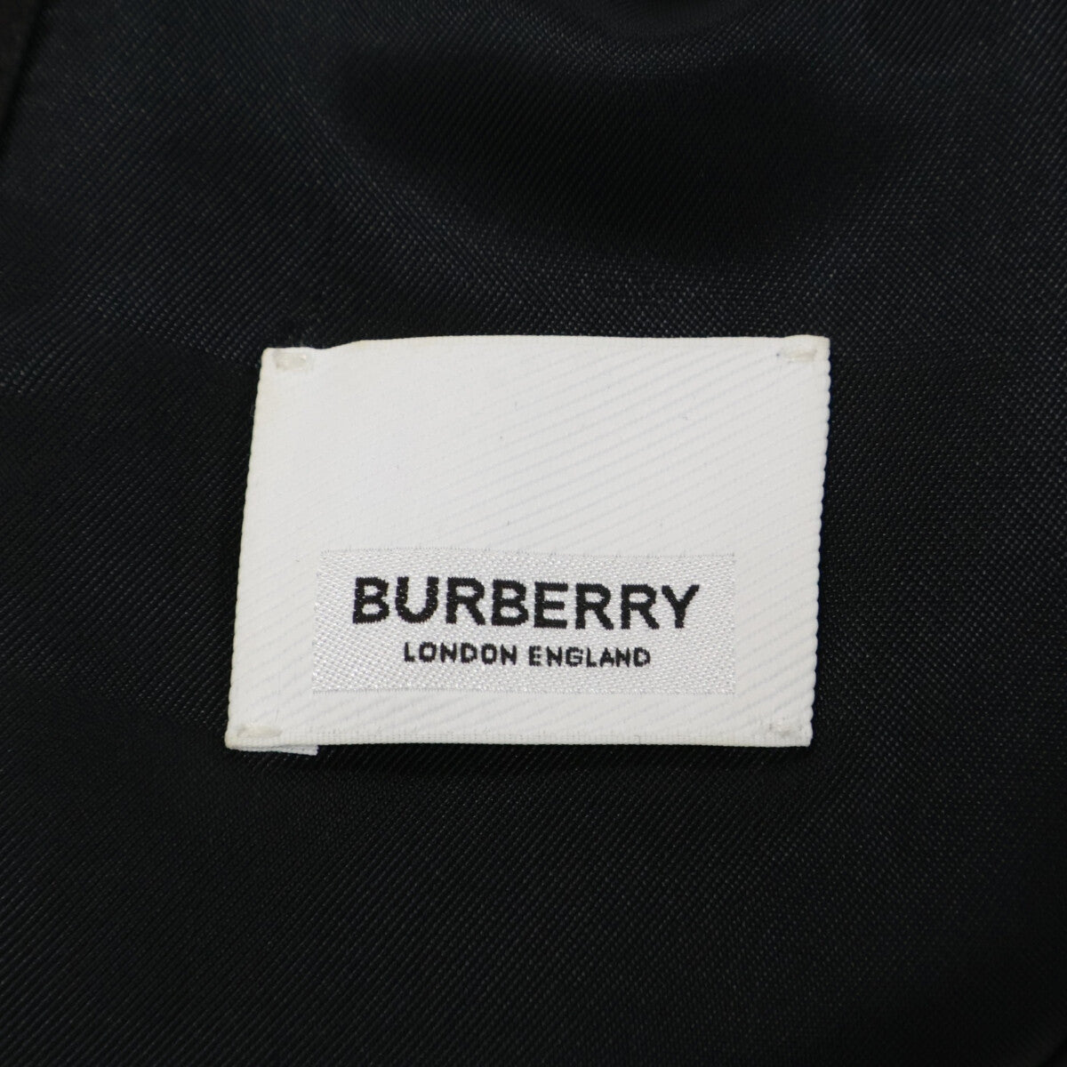 BURBERRY Front Button Leather Piping Sleeveless Dress